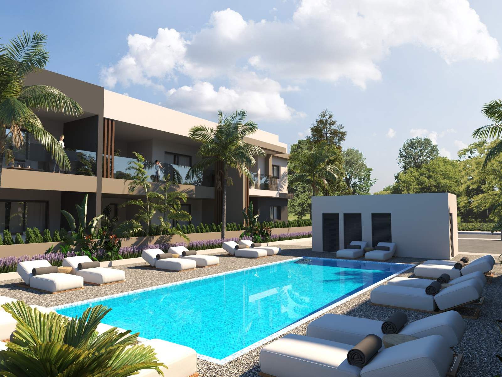 Oceania Court apartment complex — interactive floor plans